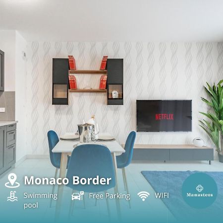 Appartamento Frontiere Monaco, Terrasse Vue Mer, Tour Odeon - Ap Beausoleil Esterno foto